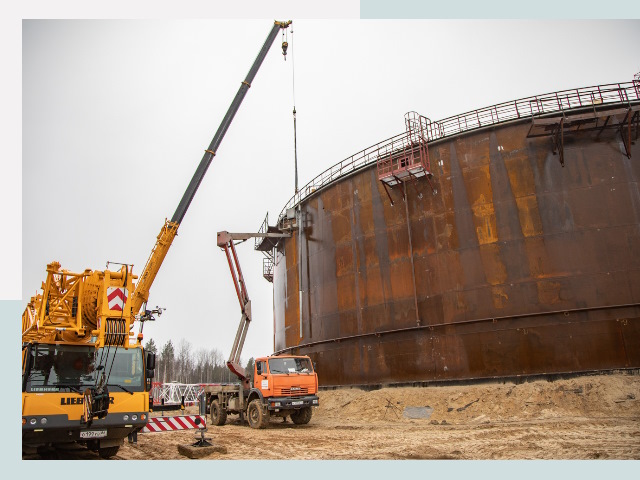 Монтаж резервуаров в калуге от 607 руб. за м³