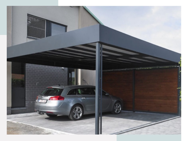 Металлические навесы в калуге