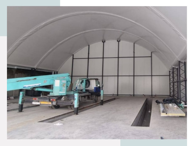 Внутреннее оснащение ангаров в калуге