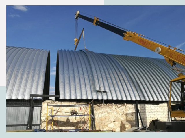 Реконструкция ангаров в калуге от 607 руб.