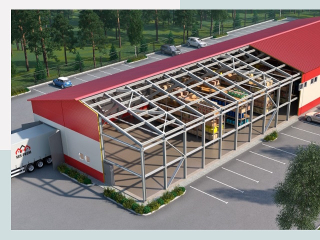 Проектирование ангаров в калуге от 607 руб.