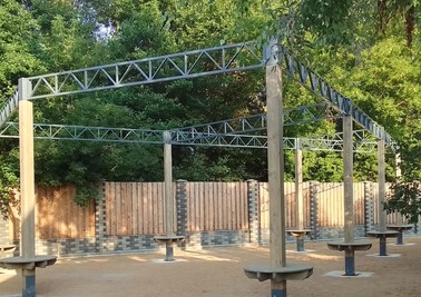 Терраса из металлоконструкций под ключ, проектирование, изготовление и монтаж от СтальСтрой-Клг